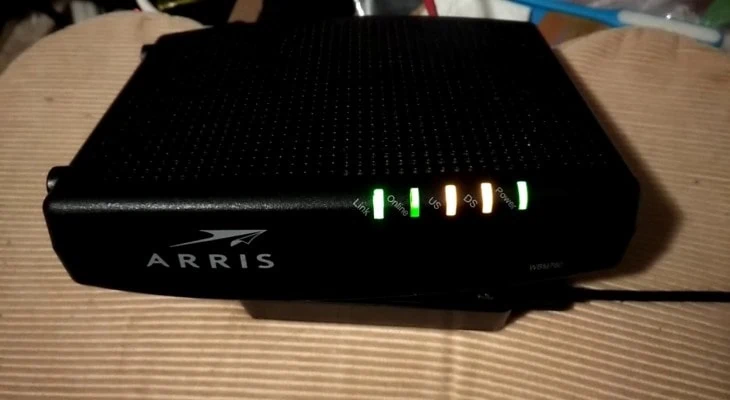 Arris Modem Lights Meaning What To