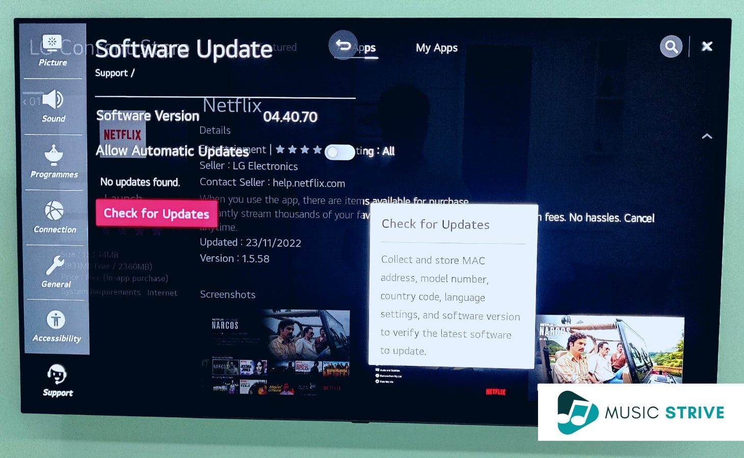 Netflix Not Working on LG TV? (Guide with Real Photos!)