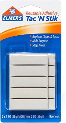 Elmer's Tac 'N Stik Reusable Adhesive