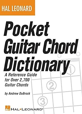 Hal Leonard Pocket Chord Guitar Dictionary