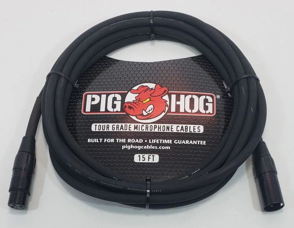 Pig Hog Microphone Cable