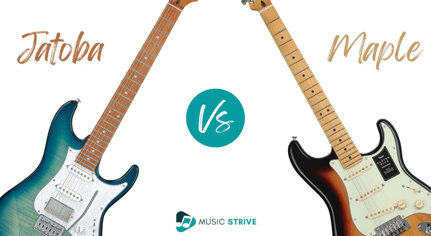 Jatoba vs Maple Fretboard