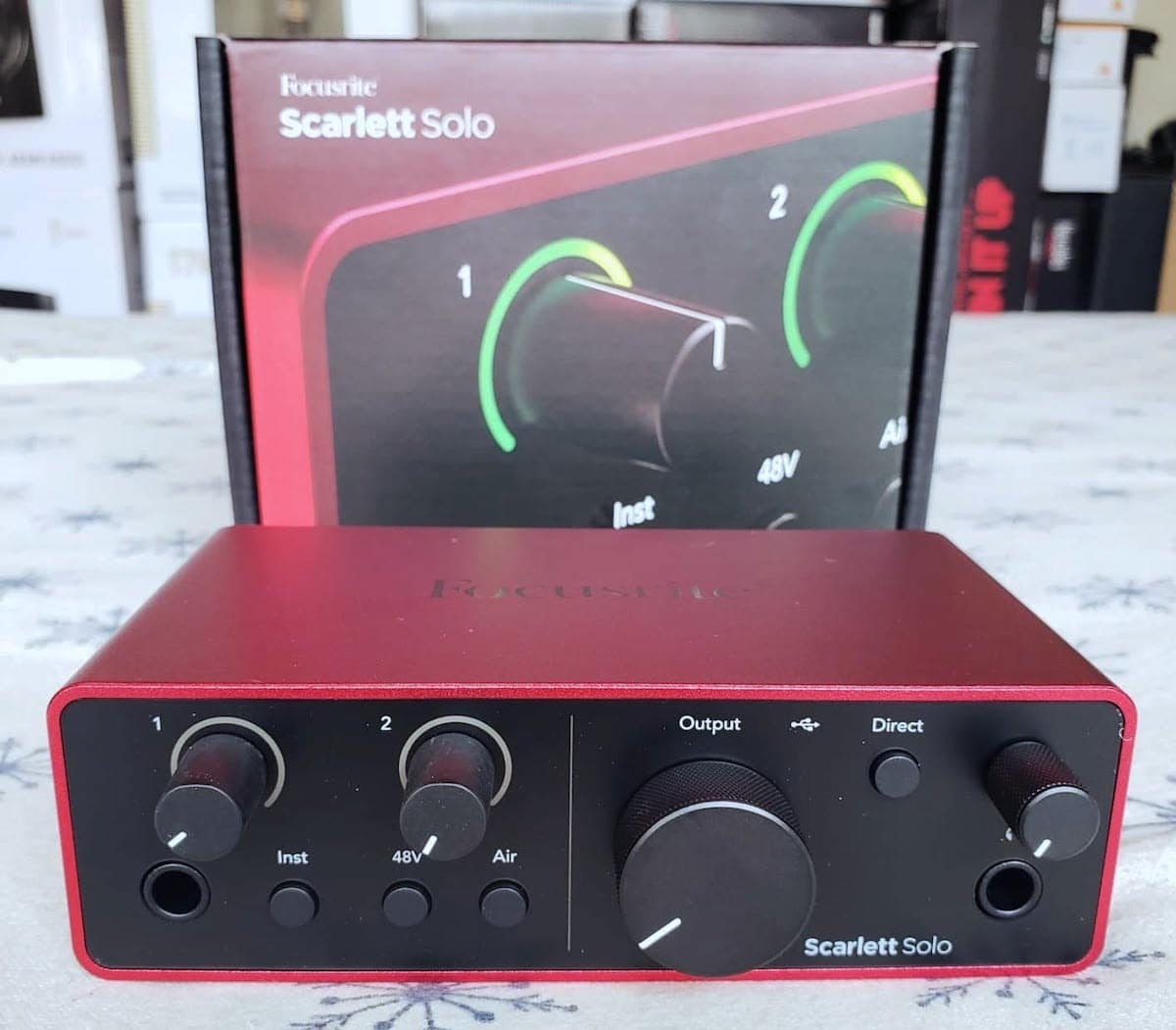 Focusrite Scarlett Solo Gen 4